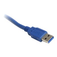 StarTech.com 1,5m SuperSpeed USB 3.0 Verlängerungskabel / Dockingkabel - Blau - Stecker / Buchse - USB-Verlängerungskabel - USB Typ A (M)