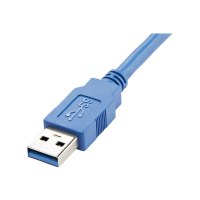 StarTech.com 1,5m SuperSpeed USB 3.0 Verlängerungskabel / Dockingkabel - Blau - Stecker / Buchse - USB-Verlängerungskabel - USB Typ A (M)