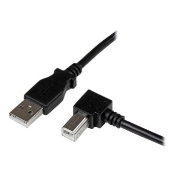 StarTech.com Cavo USB 2.0 A a B con angolare destro da 3 m - M/M - 3 m - USB A - USB B - USB 2.0 - Nero