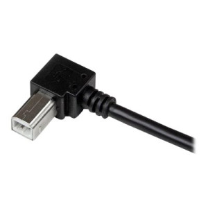 StarTech.com Cavo USB 2.0 A a B con angolare destro da 3 m - M/M - 3 m - USB A - USB B - USB 2.0 - Nero