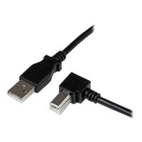 StarTech.com Cavo USB 2.0 A a B con angolare destro da 3 m - M/M - 3 m - USB A - USB B - USB 2.0 - Nero