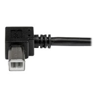 StarTech.com Cavo USB 2.0 A a B con angolare destro da 3 m - M/M - 3 m - USB A - USB B - USB 2.0 - Nero