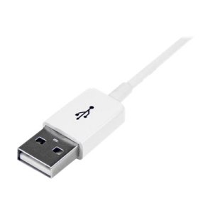 StarTech.com 1m USB 2.0 Verlängerungskabel A auf A - Stecker/Buchse - Weiß - USB A (St)