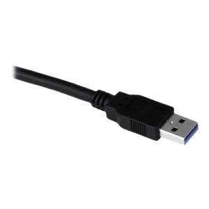 StarTech.com 1,5m SuperSpeed USB 3.0 Desktop Verlängerungskabel / Dockingkabel - Stecker / Buchse - Schwarz - USB-Verlängerungskabel - USB Typ A (W)