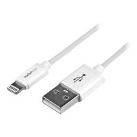 StarTech.com 1m (3ft) White Apple 8-pin Lightning Connector to USB Cable for iPhone / iPod / iPad