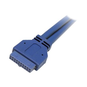 StarTech.com 2 Port USB 3.0 A Buchse Slotblech - USB 3 Pin Header Slotblech Konsole - USB-Konsole - USB Typ A (W)