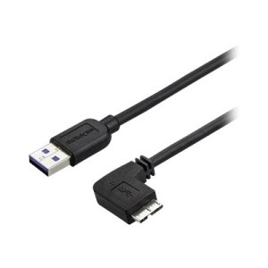 StarTech.com USB3AU2MRS - 2 m - USB A - Micro-USB B - USB...