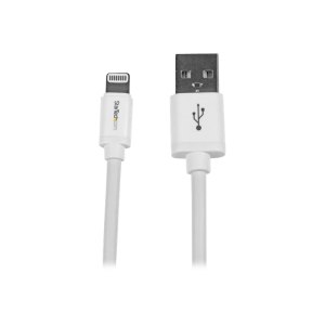 StarTech.com 2m (6ft) Long White Apple 8-pin Lightning...