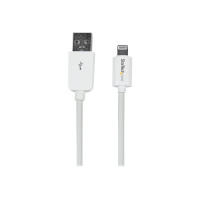 StarTech.com Cavo connettore lungo Lightning a 8 pin Apple a USB per iPhone / iPod / iPad bianco da 3 m - 3 m - Lightning - USB A - Maschio - Maschio - Bianco