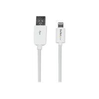 StarTech.com 3m Apple 8 Pin Lightning Connector auf USB Kabel - USB Kabel für iPhone / iPod / iPad - Ladekabel / Datenkabel - Weiß - Lightning-Kabel - Lightning (M)