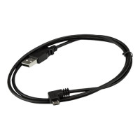 StarTech.com Micro USB Lade/Sync-Kabel - St/St - Micro USB rechtsgewinkelt - 1m - USB auf Micro USB Ladekabel - USB-Kabel - Micro-USB Typ B (M)