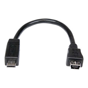 StarTech.com 15 cm Micro USB auf Mini USB-Adapterkabel...