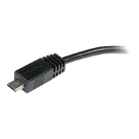 StarTech.com 6in Micro USB to Mini USB Adapter Cable M/F