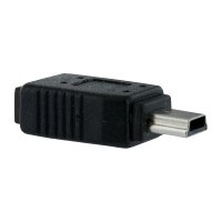 StarTech.com Micro USB auf Mini USB 2.0 Adapter - Bu/St - Schwarz - USB-Adapter - Micro-USB Typ B (W)