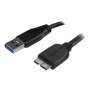 StarTech.com 3m schlankes SuperSpeed USB 3.0 A auf Micro...