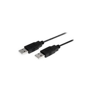 StarTech.com 1m USB 2.0 A auf A Kabel - USB Anschlusskabel Stecker/Stecker - Schwarz - USB-Kabel - USB (M)