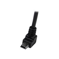 StarTech.com 2m USB auf Mini USB Anschlusskabel abgewinkelt - USB A zu Mini B Kabel - 1 x USB A (St)