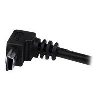 StarTech.com 2m USB auf Mini USB Anschlusskabel abgewinkelt - USB A zu Mini B Kabel - 1 x USB A (St)