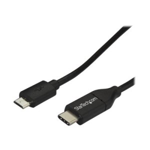 StarTech.com USB 2.0 USB-C auf Micro-B Kabel - 1m - USB C zu Micro B Anschlusskabel - USB-Kabel - USB-C (M)