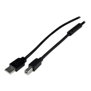 StarTech.com 20m / 65 ft Active USB 2.0 A to B Cable