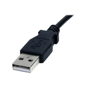 StarTech.com USB 2.0 auf Hohlstecker Typ N Kabel - USB A DC 5V 5,5mm Stecker Stromkabel Stecker 2m - Stromkabel - USB (nur Strom)