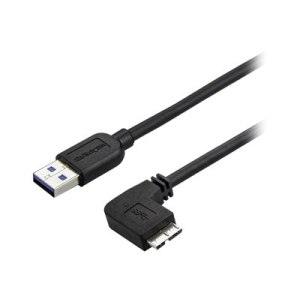 StarTech.com 1m Slim Micro USB 3.0 Kabel rechtsgewinkelt...