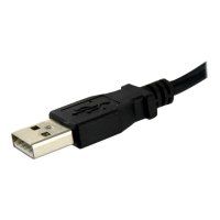 StarTech.com 30cm USB A auf A Blendenmontage Kabel - Bu/St - USB-Verlängerungskabel - USB (M)