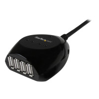 StarTech.com 15m USB 2.0 Active Cable with 4 Port Hub