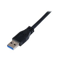 StarTech.com 1m zertifiziertes USB 3.0 SuperSpeed Kabel A auf Micro B - Schwarz - USB 3 Anschlusskabel - Stecker/Stecker - USB-Kabel - Micro-USB Type B (M)