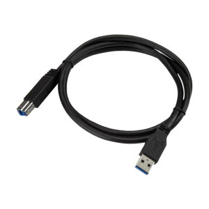 StarTech.com 1m 3 ft Certified SuperSpeed USB 3.0 A to B Cable Cord