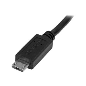 StarTech.com 0,5m Micro USB Verlängerungskabel - Stecker/Buchse - Micro USB Stecker zu Micro USB Buchse Kabel - USB-Verlängerungskabel - Micro-USB Typ B (M)