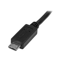 StarTech.com 0,5m Micro USB Verlängerungskabel - Stecker/Buchse - Micro USB Stecker zu Micro USB Buchse Kabel - USB-Verlängerungskabel - Micro-USB Typ B (M)