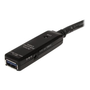 StarTech.com Cavo di estensione Active USB 3.0 10 m - M/F - 10 m - USB A - USB A - USB 3.2 Gen 1 (3.1 Gen 1) - 5000 Mbit/s - Nero