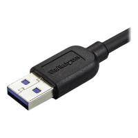 StarTech.com 50cm Slim Micro USB 3.0 Kabel linksgewinkelt - USB 3.1 Gen 1 (5 Gbit/s)