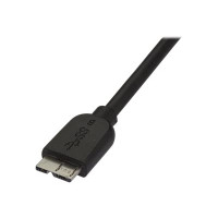 StarTech.com 15cm 6in Short Slim USB 3.0 A to Micro B Cable M/M