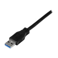 StarTech.com 2m zertifiziertes USB 3.0 SuperSpeed Kabel A auf B - Schwarz - USB 3 Anschlusskabel - Stecker/Stecker - USB-Kabel - USB Type B (M)