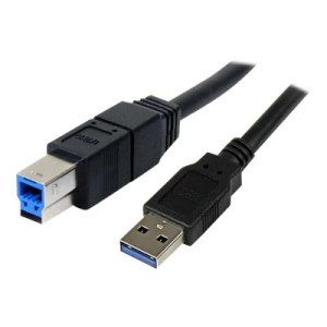 StarTech.com 3m Black SuperSpeed USB 3.0 Cable A to B M/M