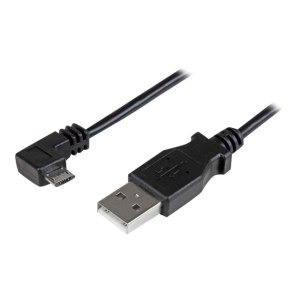 StarTech.com USBAUB2MRA - 2 m - USB A - Micro-USB B - USB...