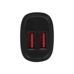 StarTech.com Dual Port USB KFZ Ladegerät - 24W/4.8 - Weiß - 2 Port USB Autoladegerät - Auto-Netzteil - 24 Watt - 4.8 A - 2 Ausgabeanschlussstellen (USB)