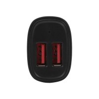 StarTech.com Dual Port USB KFZ Ladegerät - 24W/4.8 - Weiß - 2 Port USB Autoladegerät - Auto-Netzteil - 24 Watt - 4.8 A - 2 Ausgabeanschlussstellen (USB)