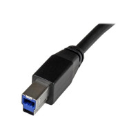 StarTech.com 5m Aktives USB 3.0 USB-A auf USB-B Kabel - USB A zu USB B Anschlusskabel - USB 3.1 Gen 1 (5 Gbit/s)