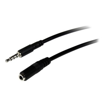 StarTech.com 1m 3,5mm 4-Pol. TRRS-Headset-Verlängerungskabel