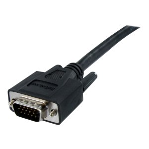 StarTech.com Cavo adattatore monitor DVI a VGA - Cavo Convertitore analogico DVI a VGA - Femmina / Maschio da 15pin - 2m - Nero - 2 m - DVI-A - VGA (D-Sub) - Nichel - Nero - Maschio/Maschio