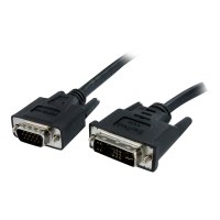 StarTech.com Cavo adattatore monitor DVI a VGA - Cavo Convertitore analogico DVI a VGA - Femmina / Maschio da 15pin - 2m - Nero - 2 m - DVI-A - VGA (D-Sub) - Nichel - Nero - Maschio/Maschio