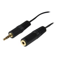 StarTech.com Cavo adattatore Prolunga cuffie mini Jack 3,5mm - Prolunga Cavo audio Casse Maschio/Femmina da 3,6m - 3.5mm - Maschio - 3.5mm - Femmina - 3,7 m - Nero