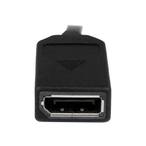 StarTech.com Cavo Adattatore LFH59 / DMS59 a doppio DisplayPort - Convertitore LFH59 a due uscite DP da 20cm - 2x DisplayPort - 3840 x 2160 Pixel - Nero - 0,203 m - Nichel - CE - REACH