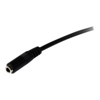 StarTech.com Cavo di prolunga 2 m per auricolari TRRS a 4 posizioni da 3,5 mm - M/F - 3.5mm - Maschio - 3.5mm - Femmina - 2 m - Nero