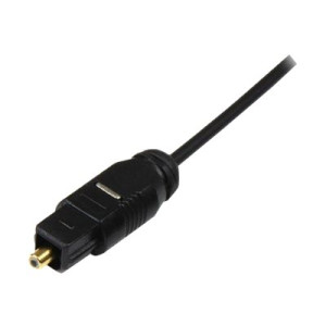 StarTech.com Cavo audio digitale ottico SPDIF Toslink sottile 4,5 m - TOSLINK - Maschio - TOSLINK - Maschio - 4,6 m - Nero