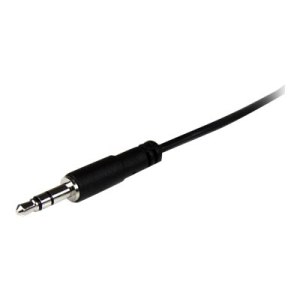 StarTech.com 2m 3,5mm Stereo Klinkenverlängerung / Audio-Verlängerungskabel - St/Bu - 3,5mm Klinkenkabel Verlängerung - Schwarz - Audioverlängerungskabel - Stereo Mini-Klinkenstecker (W)