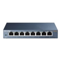 TP-LINK TL-SG108 - Gigabit Switch - Interruttore - 1 Gbps